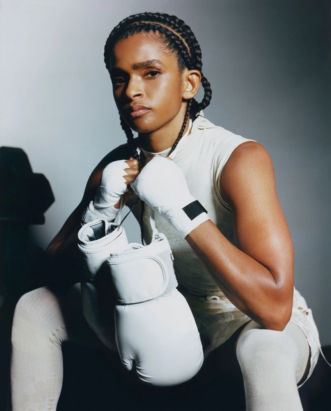 A model and a boxer, the two sides of Ramla Ali